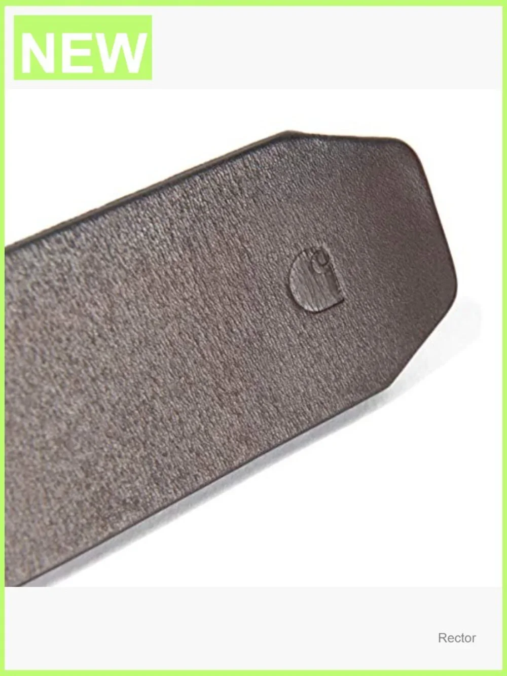 Men's Full Grain Leather Box Buckle Belt 1.5